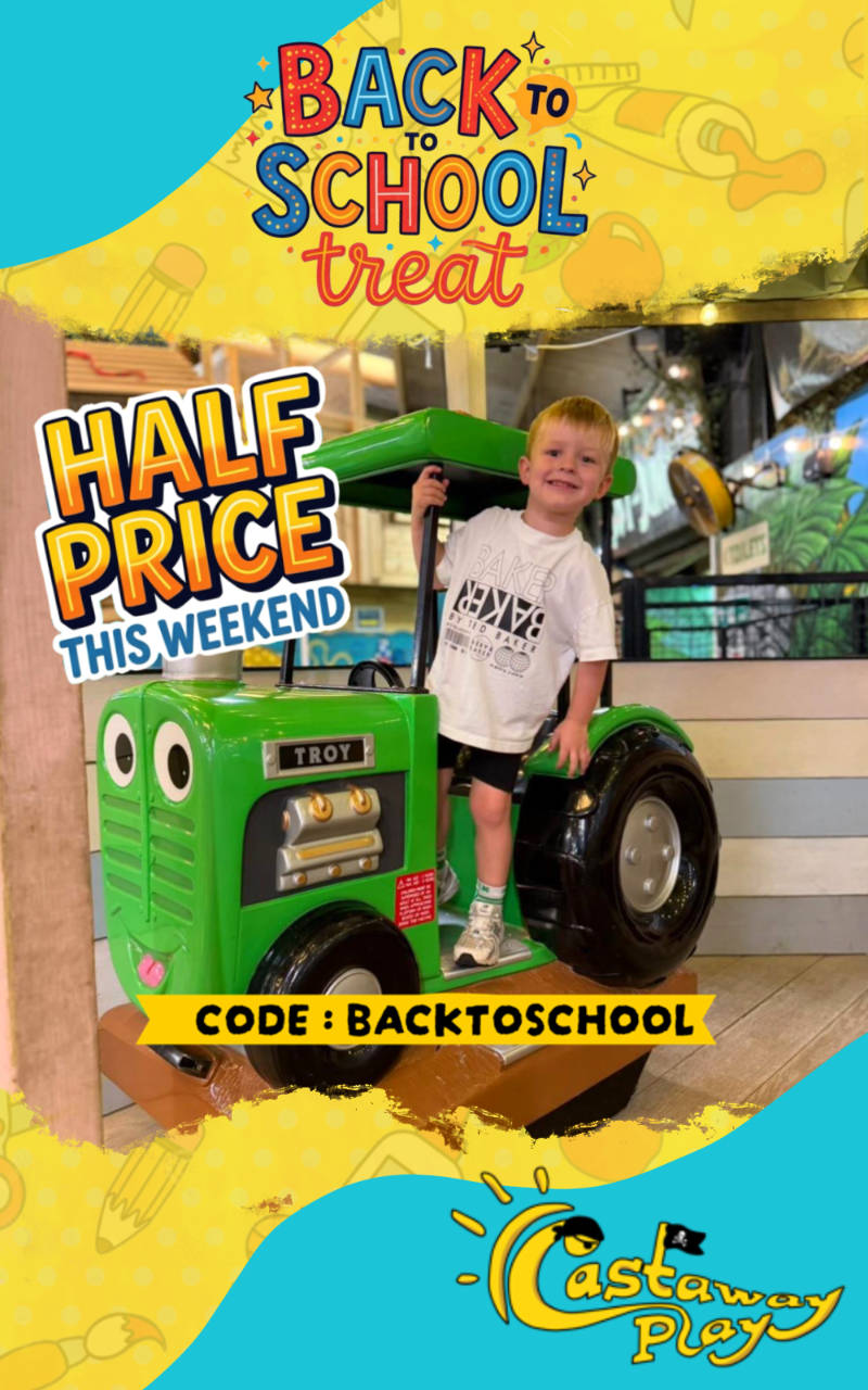 Back to school 50% off offer Back to school 50% off offer