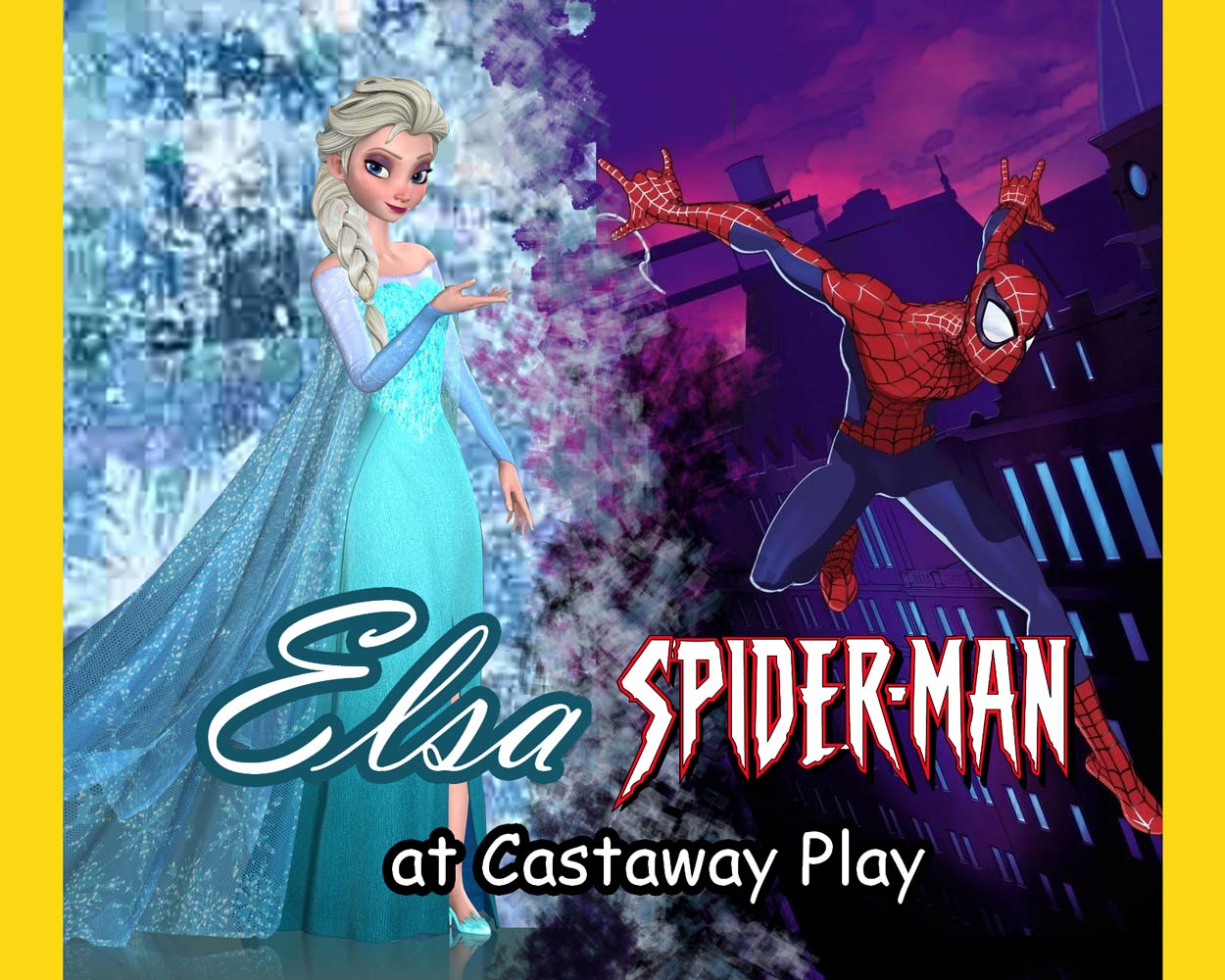 Spiderman, Hulk, Iron Man, Singing Elsa & Olaf - 25th - 26th Feb 2023 Spiderman, Hulk, Iron Man, Singing Elsa & Olaf - 25th - 26th Feb 2023