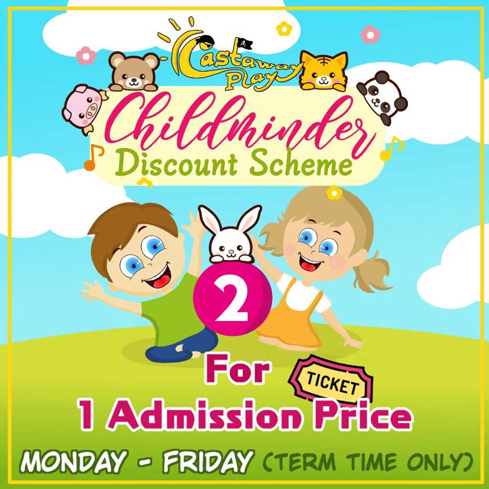 Childminder Discount at Castaway Play