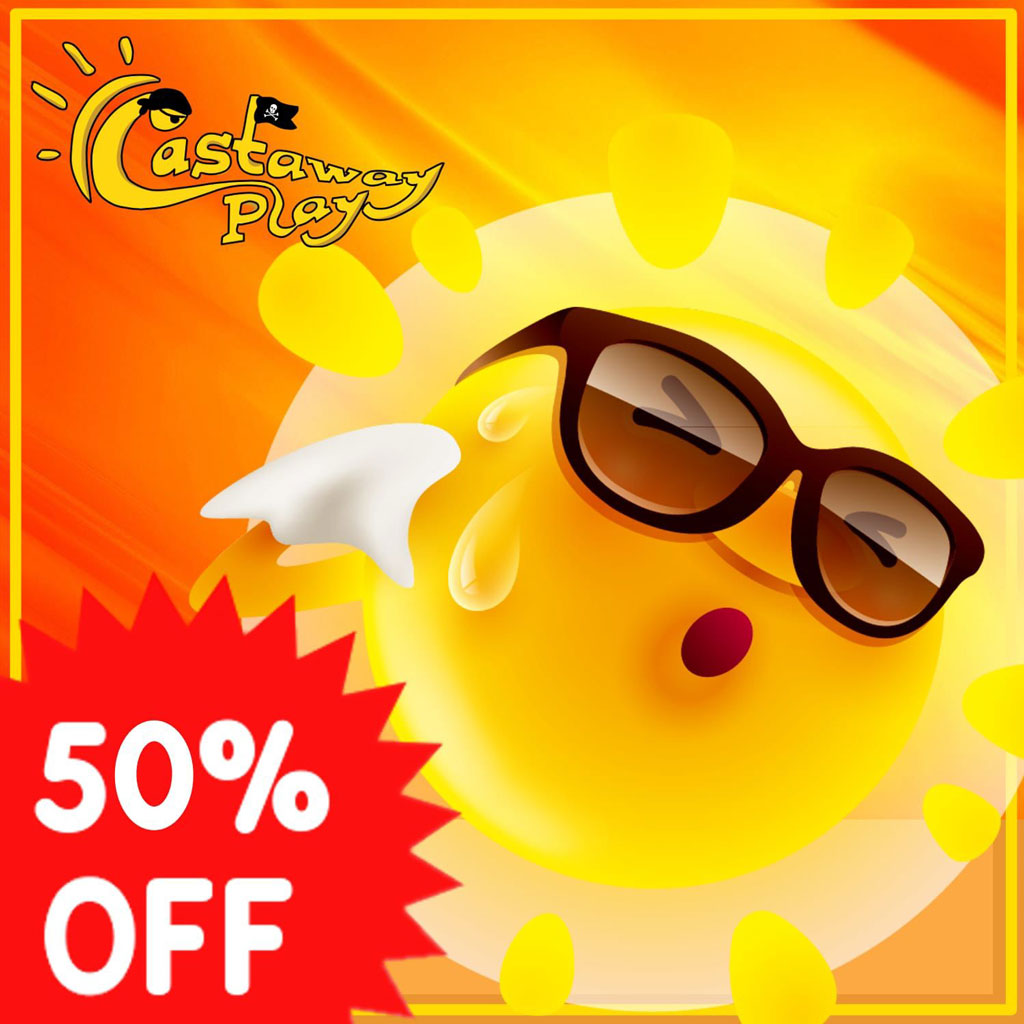 50% off your ticket price at Castaway Play