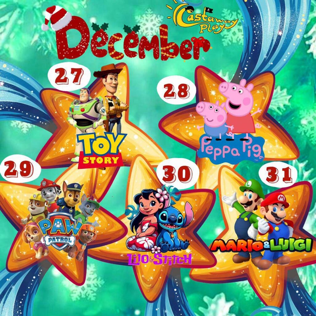 Looking for holiday activities? Meet & greets running 27–31 December 2025