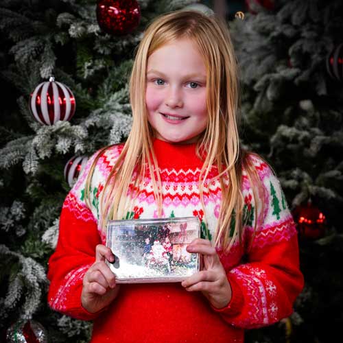 Christmas souvenir photo